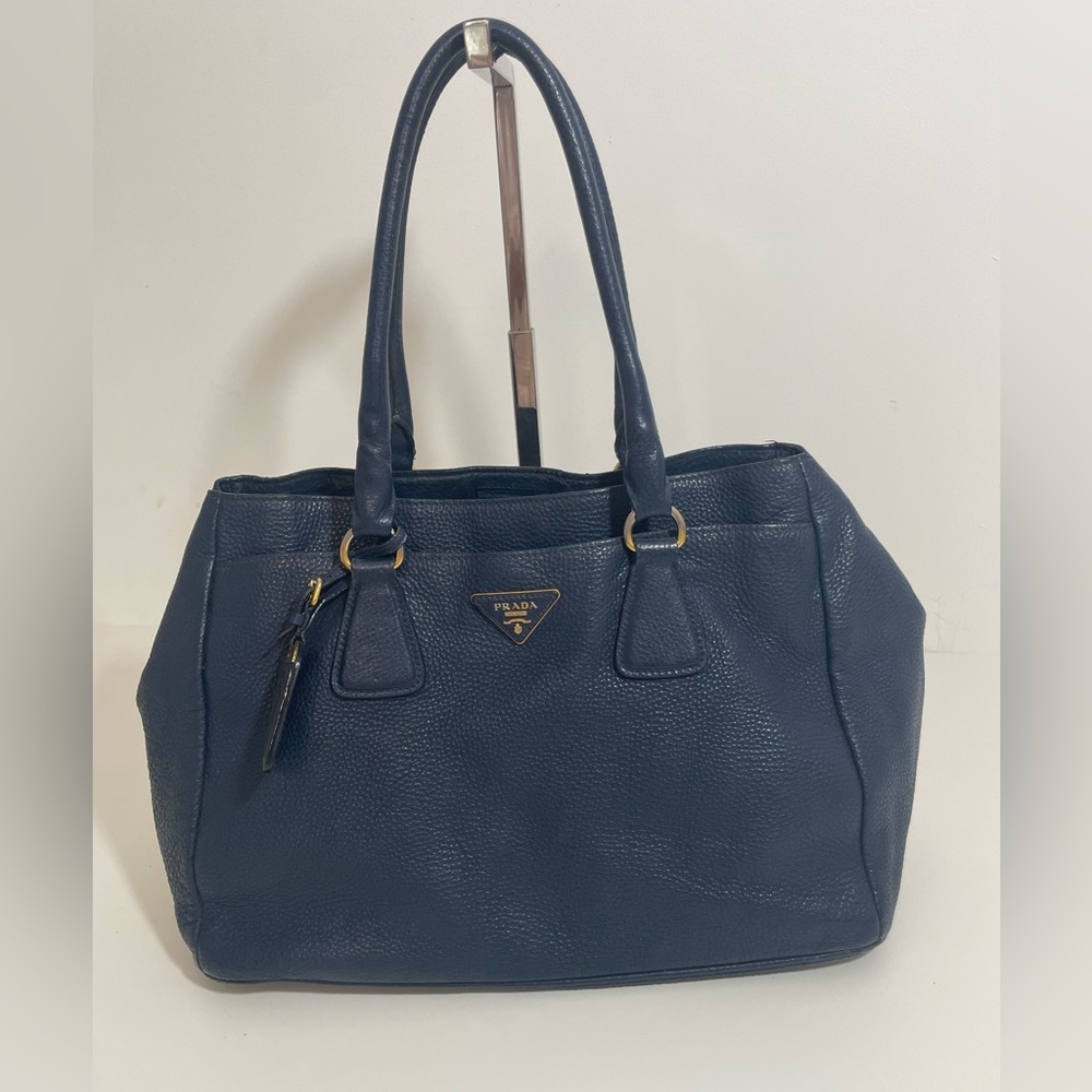Authentic Prada Vitello daino tote bag